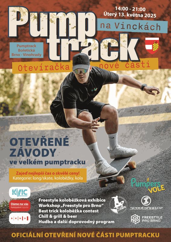 Otevření nové části Pumtracku 