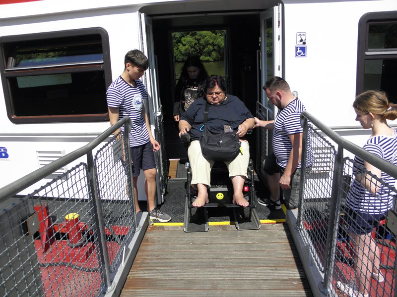 Plavba po prýglu na Veveří ...