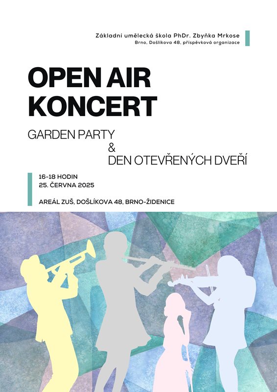 Garden party, Open Air koncert a Den otevřených dveří v ZUŠ