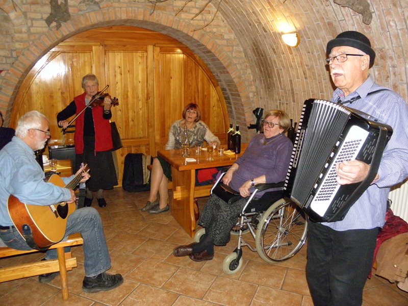 Návštěva ve sklípku 